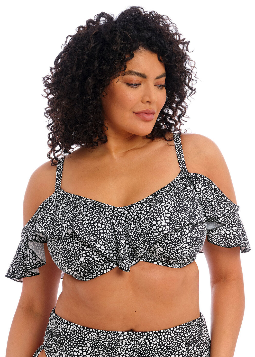 Elomi Bikini Top in Pebble Cove