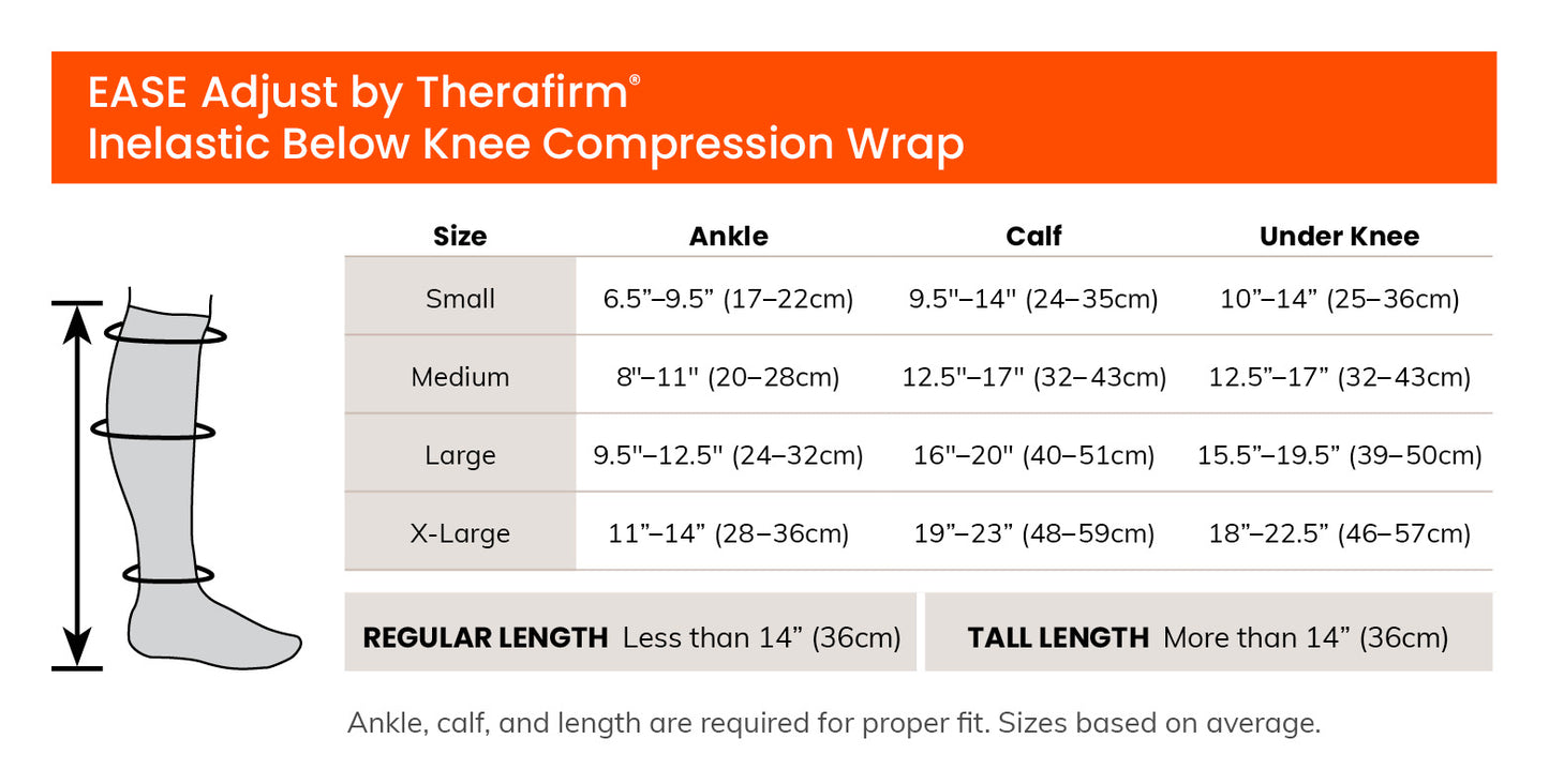 Ease Adjust by TheraFirm Inelastic Compression Wrap
