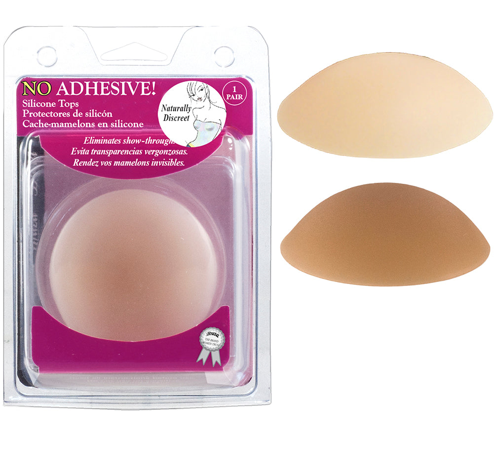 No Adhesive! Silicone Topps