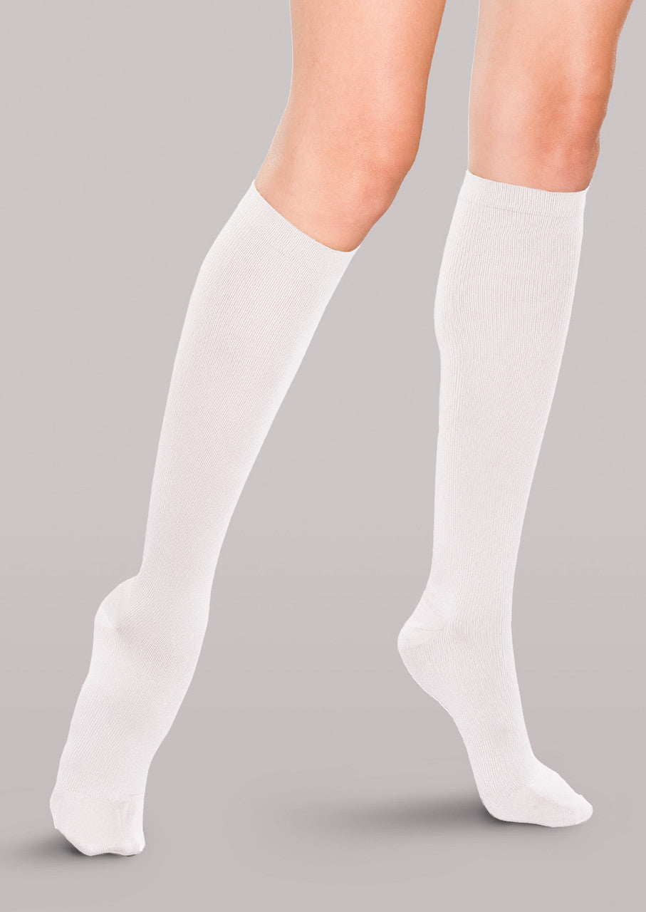 TheraFirm Women's Mild Support Ribbed Trouser Socks